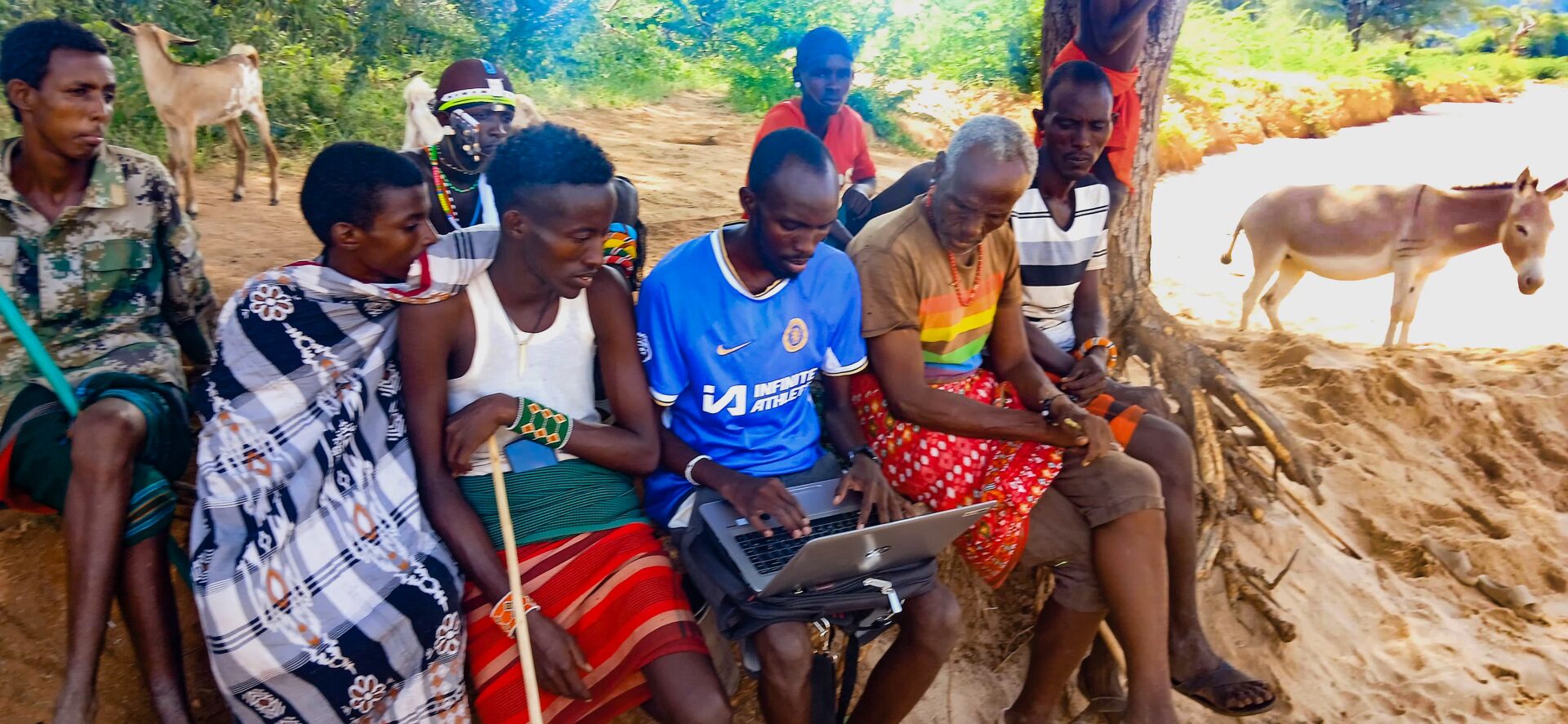 Volunteer Facilitators Help Kenyan Pastoralists Use Smartphones to Track Grazing Conditions
